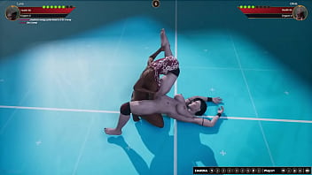 Luna vs olivia nf3d sexfight lesbian combat
