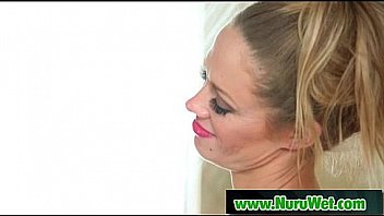 Nuru massage sex with teen asian busty babe 17