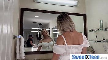 Hot blonde teen gracie stretched and stuffed by massive cock