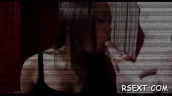 Sexy playgirl makes sensual love