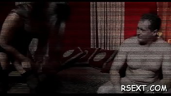 Sexy playgirl makes sensual love