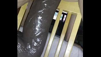 Bbw Takes In A Big Black Dildo thumbnail