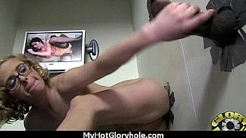 White slut huge cock gloryhole 25
