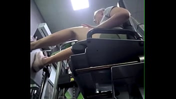 Public fucking in the gym