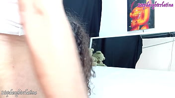 Chilling before i suck his big dick i'm practicing deep throat