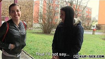 Shaved Pussy Chick Drilled By Stranger thumbnail