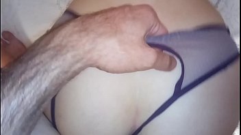 Pale brunette teen in weird panties can't avoid to get fucked and facialized Pale brunette teen in weird panties can't avoid to get fucked and facialized