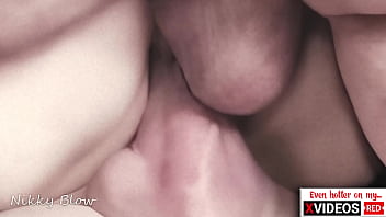 Real amateur dvp deep creampie followed by sloppy seconds