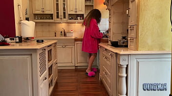 From furry slippers to bare feet in the kitchen