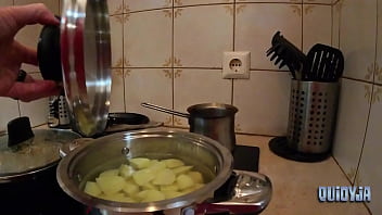 From furry slippers to bare feet in the kitchen