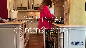 From furry slippers to bare feet in the kitchen