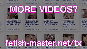 Japanese Asian Tongue Spit Fetish thumbnail