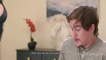 Teacher catches student jerking under the table