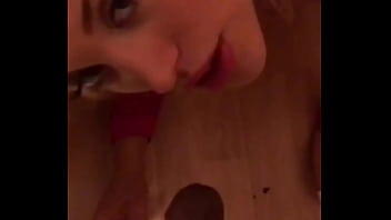 Pov blowjob with a big black cock talking dirty