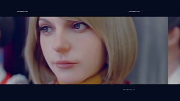 Ada lustfully rides leon`s cock with perfect view on her