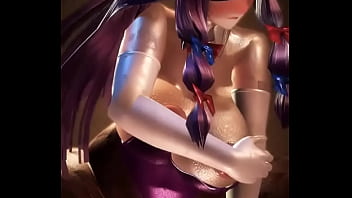 Patchouli creampie and paizuri