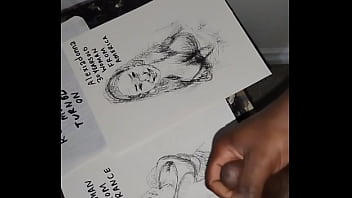 Covering the tits of women in quick sketch with cum for a finishing touch