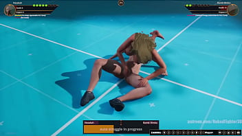 Nezakah vs bambi nf3d lesbian sexual combat