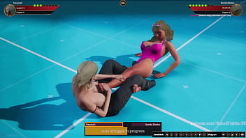 Nezakah vs bambi nf3d lesbian sexual combat