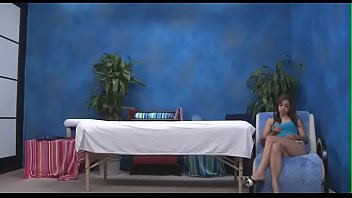 Hot masseuse with tiny meatballs