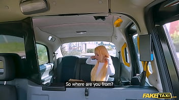 Fake taxi big tits tattooed german babe lost her job deepthroat and hard fuck cheers her up