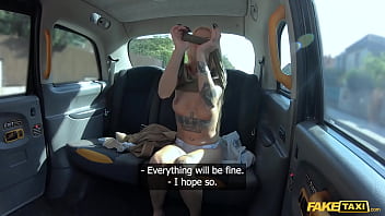 Fake taxi big tits tattooed german babe lost her job deepthroat and hard fuck cheers her up