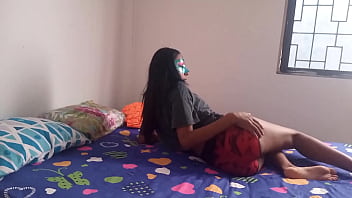 Hot latina in transit through colombia i love touching myself and exploring my saggy natural tits