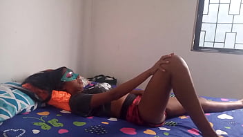 Hot latina in transit through colombia i love touching myself and exploring my saggy natural tits