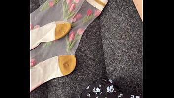 Want to see me try on these beautiful new socks