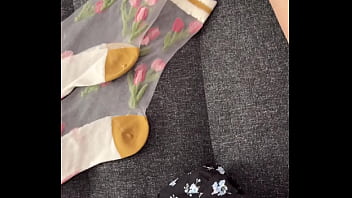 Want to see me try on these beautiful new socks