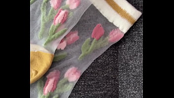 Want to see me try on these beautiful new socks