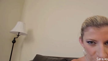 Cougar sara jay finger fucks her plump mature pussy cavity