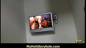 Gloryhole cock licking 21