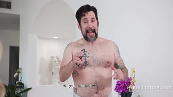 She messed up the schedule… so he made her work overtime naked