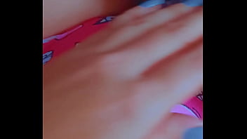 First time latina cutie’s toy tease