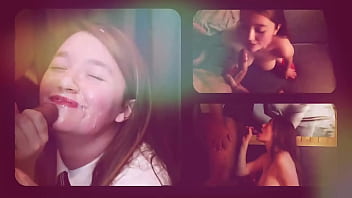 Giving your 18 year old girlfriend a quick facial