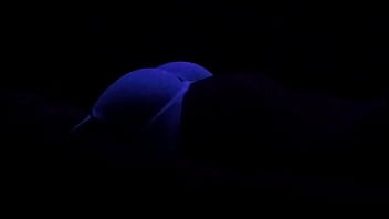 Young slut gets fucked under black light