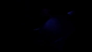 Young slut gets fucked under black light