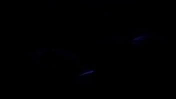 Young slut gets fucked under black light