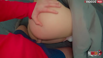 Stepson fucks stepmother in anal and squeezes her big ass