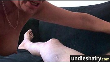 Hottie has a hairy twat 26