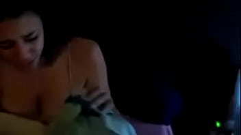 Sweet busty teen has a hot cleavage