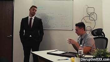 Straight Office Worker Barebacked By Boss's Stepson thumbnail