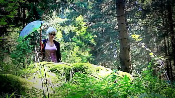 Tranny Crossdresser In The Forest thumbnail