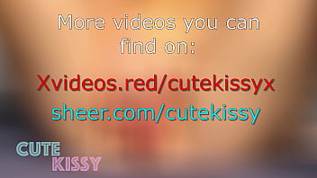 Beautiful fuck ends with deep cum inside her pussy ate almost all cum