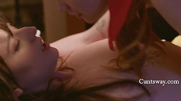 Rebelious teens scissor at a les conversions camp