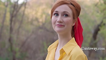 Rebelious teens scissor at a les conversions camp