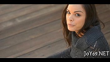 Solo angel rubs pussy thoroughly