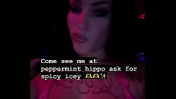 Ask for spicy come see me in person stripping at the peppermint hippo 1531 las vegas blvd s las vegas nv 89