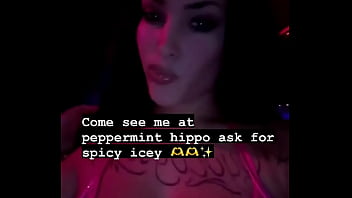 Ask for spicy come see me in person stripping at the peppermint hippo 1531 las vegas blvd s las vegas nv 89